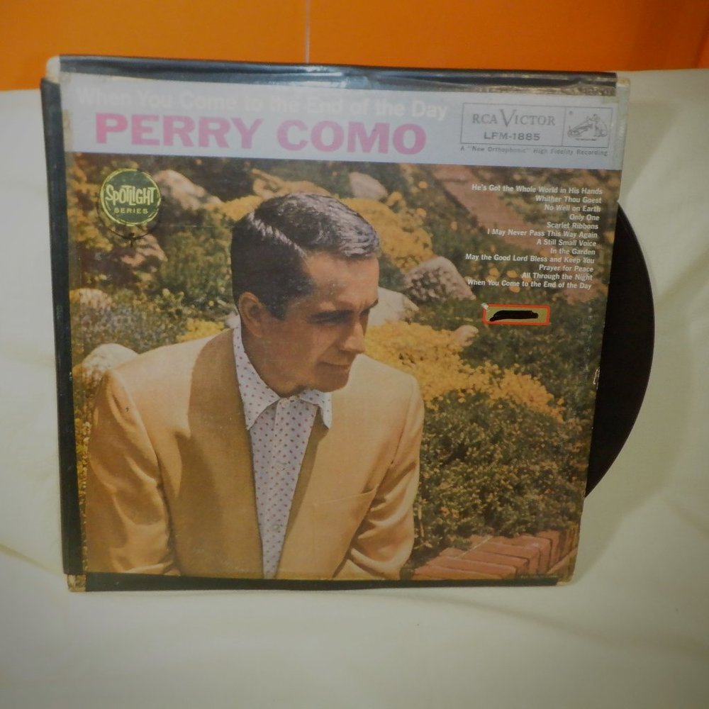 ~~~ PERRY COMO ~~~ When You Come to the End of the Day (1958)